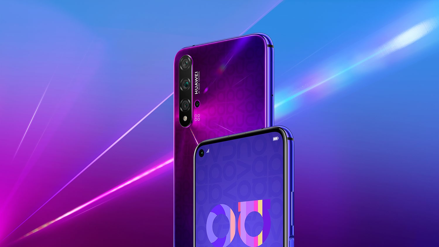 Telefon HUAWEI Nova 5T, 128GB, 6GB RAM, Dual SIM, Midsummer Purple